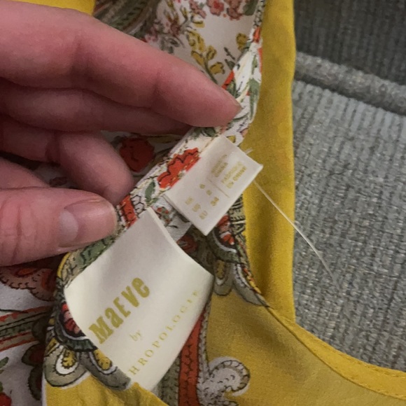 Anthropology shirt, never worn, too small. Will consider offer - Picture 3 of 5